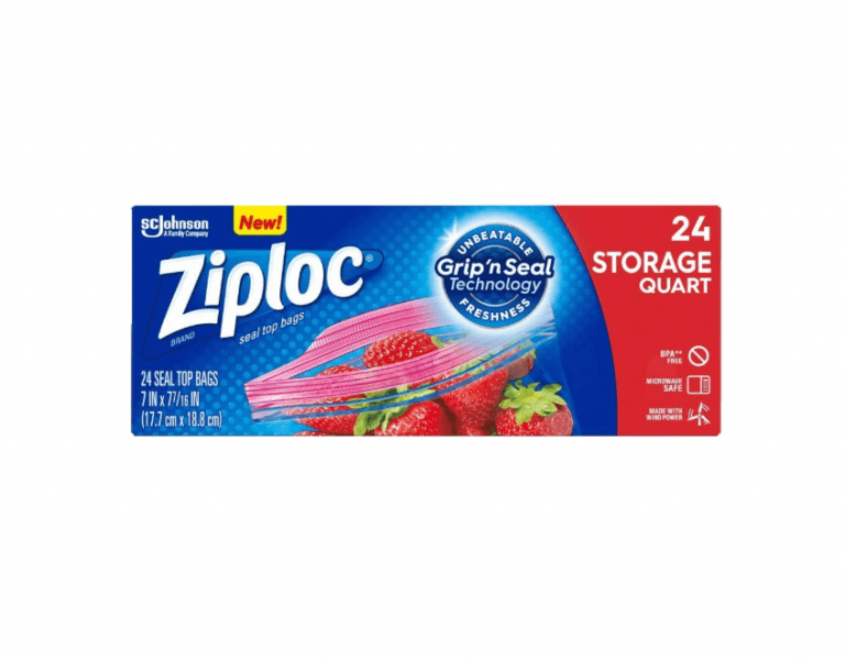 Fundas Ziploc Storage Bag Quart (24 unds) Green Co. Fresh Food Market